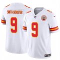 Cheap Men's Kansas City Chiefs #9 JuJu Smith-Schuster White 2023 F.U.S.E Vapor Untouchable Limited Stitched Football Jersey