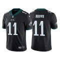 Wholesale Cheap Men's Philadelphia Eagles #11 A. J. Brown Black Vapor Untouchable Limited Stitched Jersey