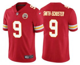 Wholesale Cheap Men\'s Kansas City Chiefs #9 JuJu Smith-Schuster Red 2022 Vapor Untouchable Stitched NFL Nike Limited Jersey