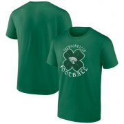 Wholesale Cheap Men's Jacksonville Jaguars Kelly Green St. Patrick's Day Celtic T-Shirt