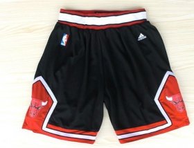 Wholesale Cheap Chicago Bulls All Black Short