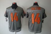 Wholesale Cheap Nike Bengals #14 Andy Dalton Grey Shadow Men's Stitched NFL Elite Jersey