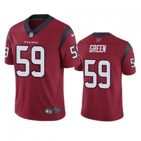 Wholesale Cheap Men\'s Houston Texans #59 Kenyon Green Red Vapor Untouchable Limited Stitched Jersey