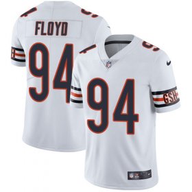 Wholesale Cheap Nike Bears #94 Leonard Floyd White Men\'s Stitched NFL Vapor Untouchable Limited Jersey