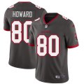 Wholesale Cheap Tampa Bay Buccaneers #80 O.J. Howard Men's Nike Pewter Alternate Vapor Limited Jersey