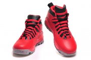 Wholesale Cheap Womens Air Jordan 10 Bulls Over Broadway Gym Red/Black-Cement Grey