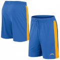 Wholesale Cheap Men's Los Angeles Chargers Blue Performance Shorts