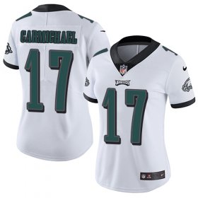 Wholesale Cheap Nike Eagles #17 Harold Carmichael White Women\'s Stitched NFL Vapor Untouchable Limited Jersey