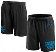 Cheap Men's Carolina Panthers Black Shorts