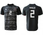 Wholesale Cheap Mexico #2 Araujo Black Soccer Country Jersey