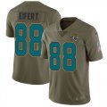 Wholesale Cheap Nike Jaguars #88 Tyler Eifert Olive Men's Stitched NFL Limited 2017 Salute To Service Jersey