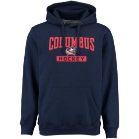 Wholesale Cheap Columbus Blue Jackets Rinkside City Pride Pullover Hoodie Navy