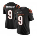 Wholesale Cheap Men's Cincinnati Bengals #9 Joe Burrow Black 2023 F.U.S.E. With 4-Star C Patch Vapor Untouchable Limited Football Stitched Jersey