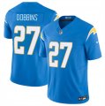 Cheap Men's Los Angeles Chargers #27 J.K. Dobbins Blue 2024 F.U.S.E Vapor Limited Stitched Football Jersey