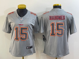 Wholesale Cheap Women's Kansas City Chiefs #15 Patrick Mahomes Atmosphere Fashion Stitched Jersey