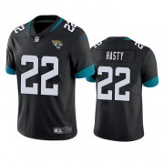 Cheap Men's Jacksonville Jaguars #22 JaMycal Hasty Black Vapor Untouchable Limited Stitched Jersey