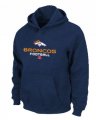 Wholesale Cheap Denver Broncos Critical Victory Pullover Hoodie Dark Blue