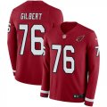 Wholesale Cheap Nike Cardinals #76 Marcus Gilbert Red Team Color Youth Stitched NFL Limited Therma Long Sleeve Jersey