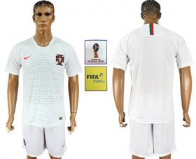 Wholesale Cheap Portugal Blank Away Soccer Country Jersey