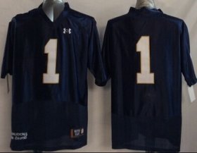 Wholesale Cheap Notre Dame Fighting Irish #1 Greg Bryant 2014 Blue Jersey