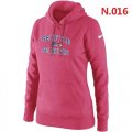 Wholesale Cheap Women's Nike Seattle Seahawks Heart & Soul Pullover Hoodie Pink