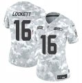 Cheap Women's Seattle Seahawks #16 Tyler Lockett 2024 F.U.S.E Arctic Camo Salute To Service Limited Stitched Football Jersey(Run Small)