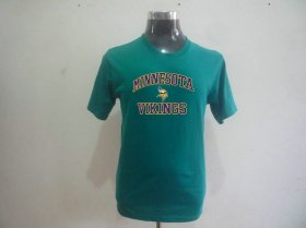 Wholesale Cheap Nike NFL Minnesota Vikings Heart & Soul NFL T-Shirt Teal Green