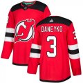 Wholesale Cheap Adidas Devils #3 Ken Daneyko Red Home Authentic Stitched NHL Jersey