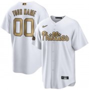 Wholesale Cheap Men's Philadelphia Phillies Active Player Custom White 2022 All-Star Cool Base Stitched Baseball Jersey