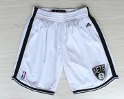 Wholesale Cheap Brooklyn Nets White Short