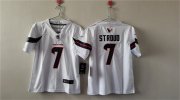 Cheap Women's Houston Texans #7 C.J. Stroud White Vapor Untouchable Limited Stitched Jersey (Run Small)