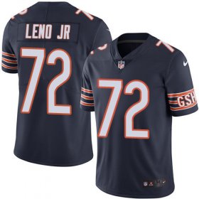 Wholesale Cheap Nike Bears #72 Charles Leno Jr Navy Blue Team Color Men\'s Stitched NFL Vapor Untouchable Limited Jersey