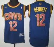 Wholesale Cheap Cleveland Cavaliers #12 Anthony Bennett Revolution 30 Swingman Navy Blue Jersey