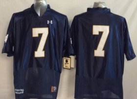 Wholesale Cheap Notre Dame Fighting Irish #7 William Fuller 2014 Blue Jersey