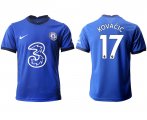 Wholesale Cheap Men 2020-2021 club Chelsea home aaa version 17 blue Soccer Jerseys