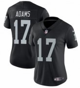 Wholesale Cheap Women's Las Vegas Raiders #17 Davante Adams Black Vapor Untouchable Limited Stitched Jersey(Run Small)