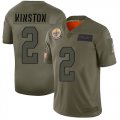 Wholesale Cheap Nike Saints #2 Jameis Winston Camo Men's Stitched NFL Limited 2019 Salute To Service Jersey