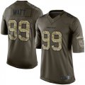 Wholesale Cheap Nike Texans #99 J.J. Watt Green Men's Stitched NFL Limited 2015 Salute to Service Jersey