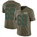 Wholesale Cheap Nike Packers #69 David Bakhtiari Olive Youth Stitched NFL Limited 2017 Salute to Service Jersey