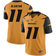 Wholesale Cheap Missouri Tigers 11 Kendall Blanton Gold Nike College Football Jersey