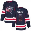 Wholesale Cheap Adidas Blue Jackets #9 Artemi Panarin Navy Blue Home Authentic Drift Fashion Stitched NHL Jersey