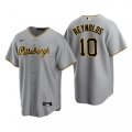 Cheap Men's Pittsburgh Pirates #10 Bryan Reynolds Nike Gray Road CoolBase Jersey