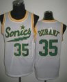 Wholesale Cheap Seattle Supersonics #35 Kevin Durant 2003-04 White Swingman Jersey