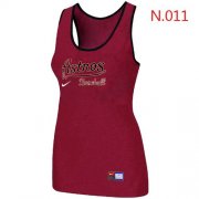 Wholesale Cheap Women's Nike Houston Astros Tri-Blend Racerback Stretch Tank Top Red