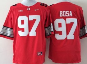 Wholesale Cheap Ohio State Buckeyes #97 Joey Bosa 2015 Playoff Rose Bowl Special Event Diamond Quest Red Jersey