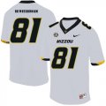 Wholesale Cheap Missouri Tigers 81 Albert Okwuegbunam White Nike College Football Jersey