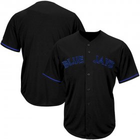 Wholesale Cheap Toronto Blue Jays Majestic Big & Tall Pop Fashion Jersey Black