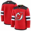 Men's New Jersey Devils Blank Red 2024-25 Home Stitched Hockey Jersey