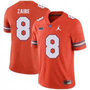 Wholesale Cheap Florida Gators 8 Malik Zaire Orange College Football Jersey