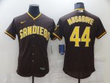 Wholesale Cheap Men San Diego Padres 44 Musgrove brown Elite 2021 Nike MLB Jersey